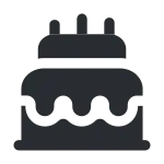 Cake SVG Icon